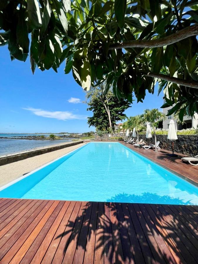 Luxury Beach House With Spectacular Sea View And Pool Trou aux Biches Exterior photo